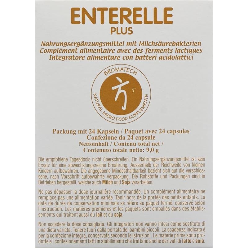 ENTERELLE PLUS BROMATECH Kaps 24 Stk