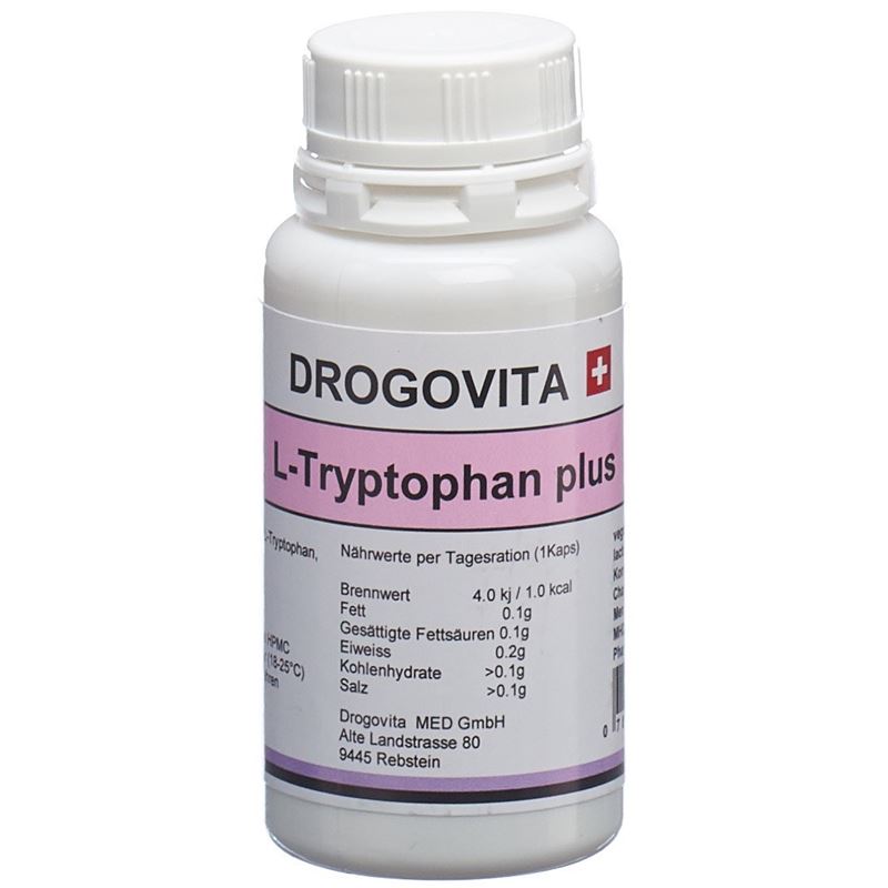 DROGOVITA L-Tryptophan plus Kaps Ds 50 Stk