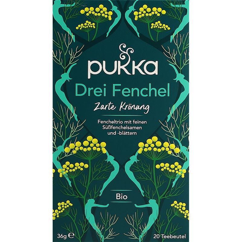 PUKKA Drei Fenchel Tee Bio Btl 20 Stk