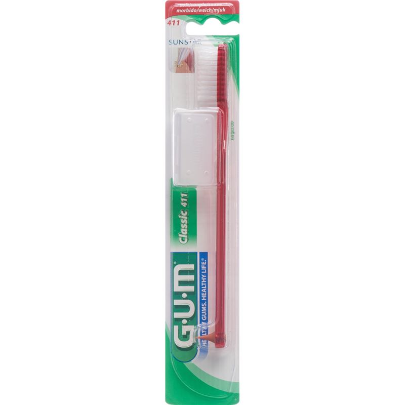 GUM SUNSTAR CLASSIC Zahnbürste full soft 4 reihig