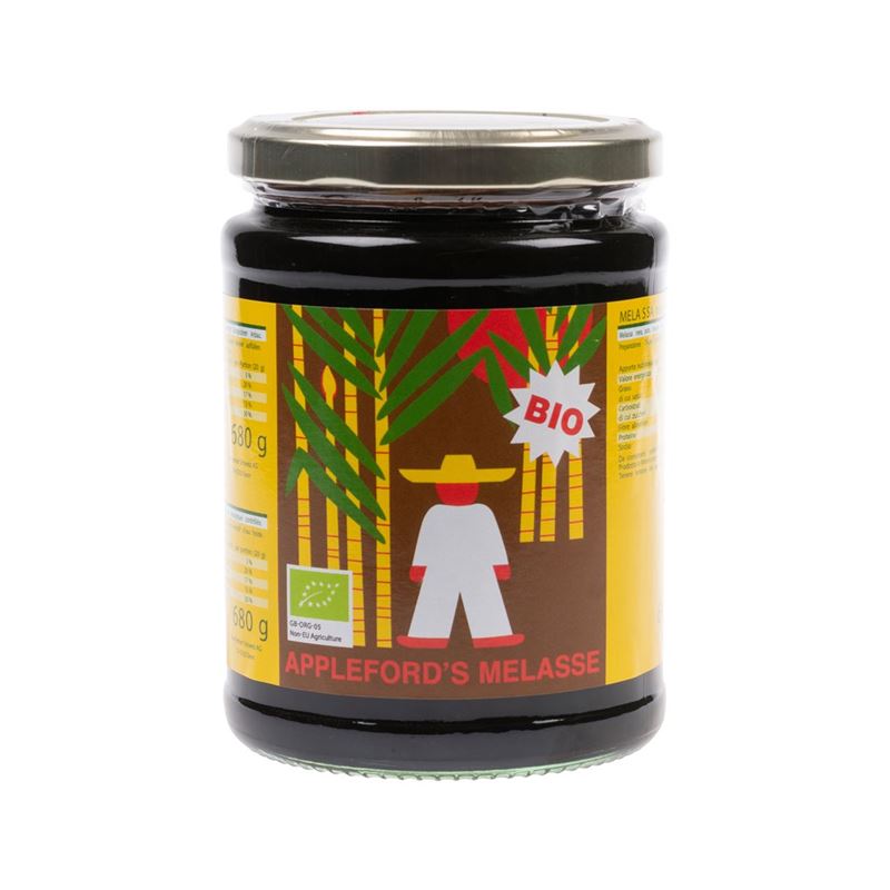 APPLEFORDS Zuckerrohr Melasse Bio Glas 680 g