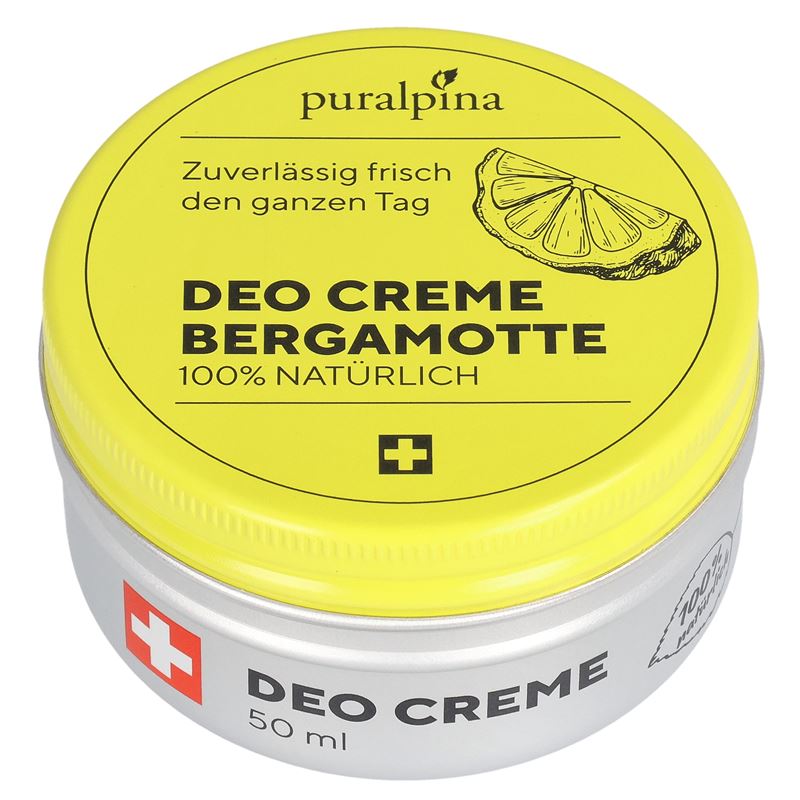 PURALPINA Deo Creme Bergamotte