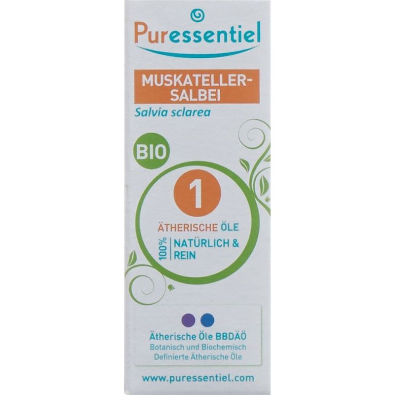 PURESSENTIEL Muskatellersalbei Äth/Öl Bio 5 ml