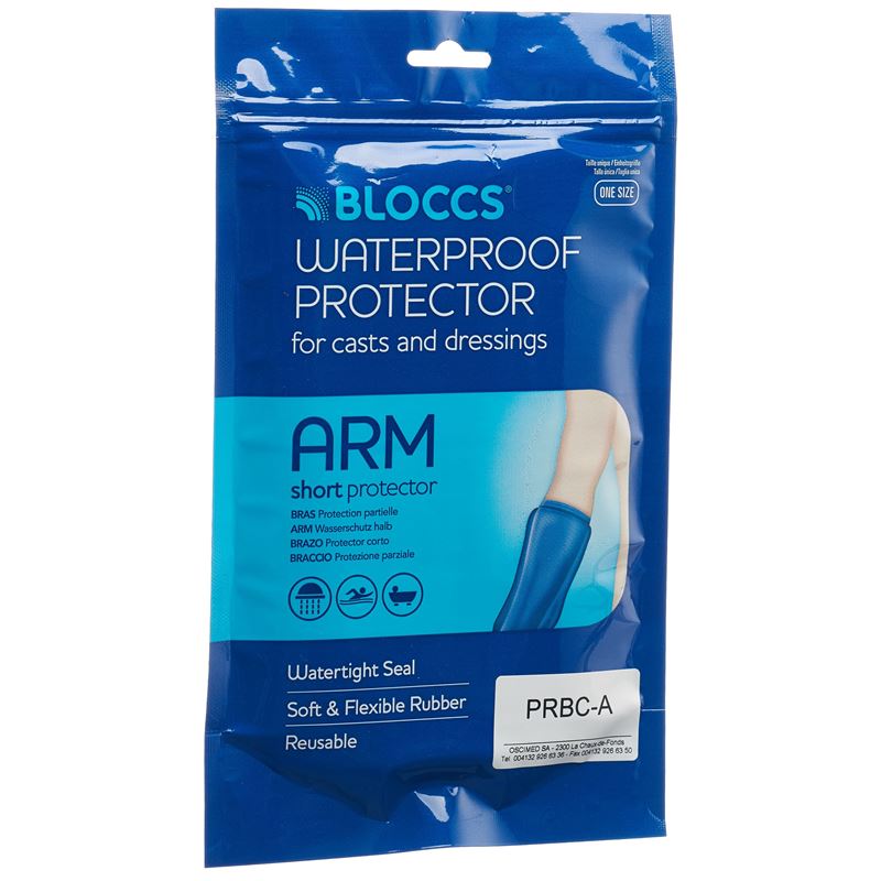 BLOCCS Bad Dusch Wasserschutz Arm 25-42/53cm Erw