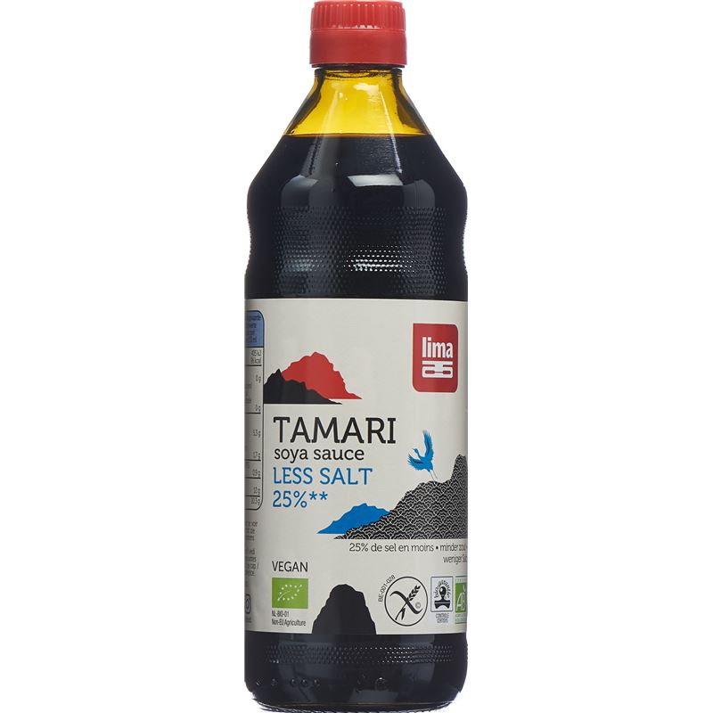 LIMA Tamari 25% weniger Salz Fl 500 ml
