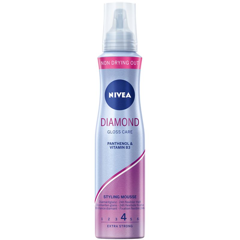 NIVEA HAIR CARE Diam Gl Care Styling Mousse 150 ml