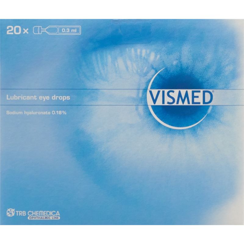 VISMED Gtt Opht 1.8 mg/ml 20 Monodos 0.3 ml