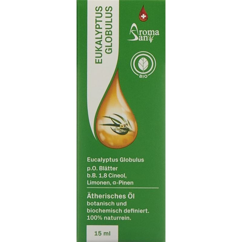 AROMASAN Eukalyptus globu Äth/Öl Schacht Bio 15 ml
