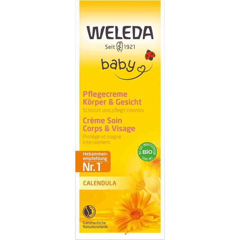 WELEDA CALENDULA Pflegecreme Körper&Gesicht 75 ml