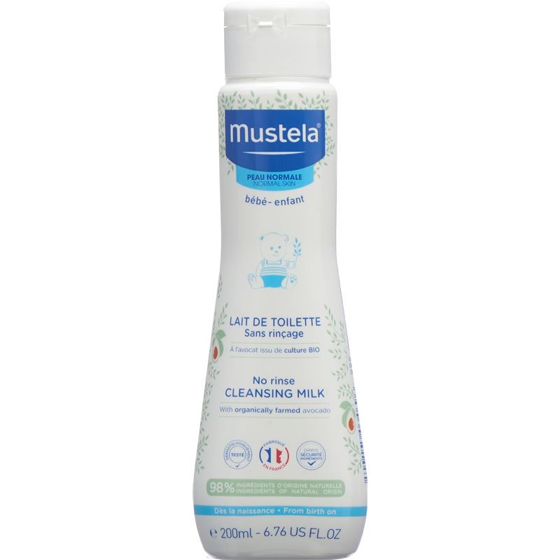 MUSTELA Reinigungsmilch norm Haut o Abspül 200 ml