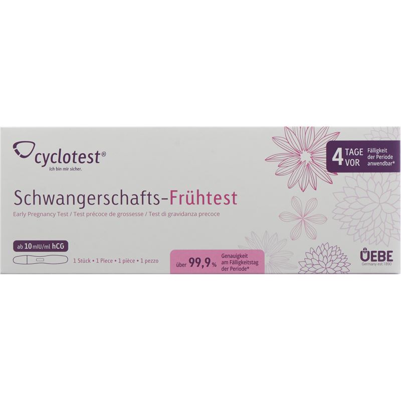 CYCLOTEST Schwangerschafts-Frühtest