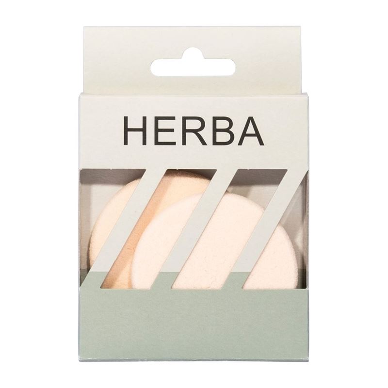 HERBA Make-up Schwämmchen rund 2 Stk 5607