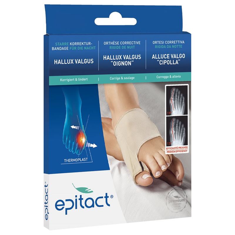 EPITACT starre KorrBand Hallux NACHT L 23-24.5cm