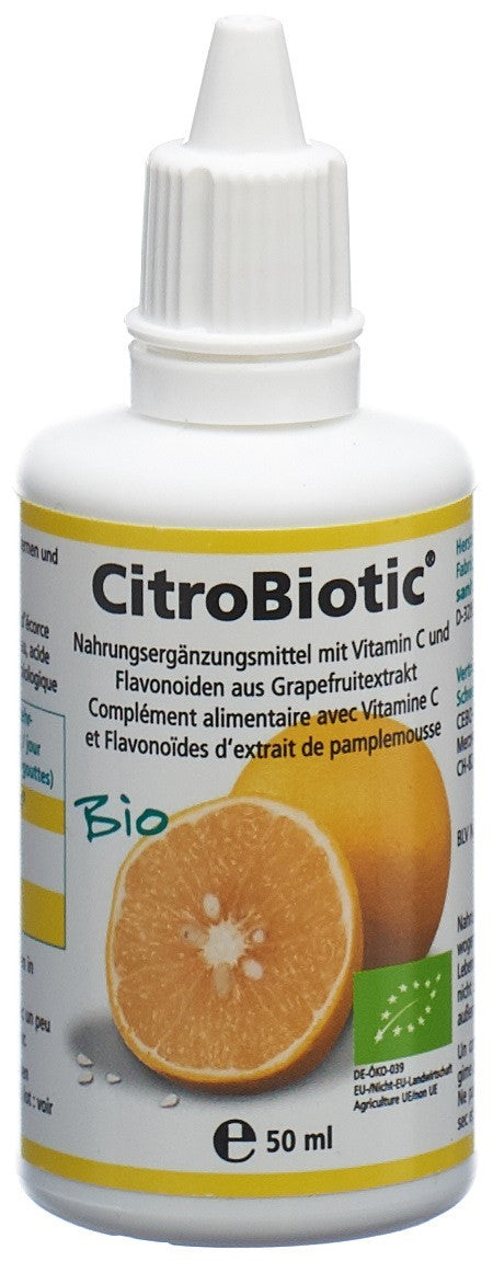 CITROBIOTIC Grapefruitkern Extrakt Bio 50 ml