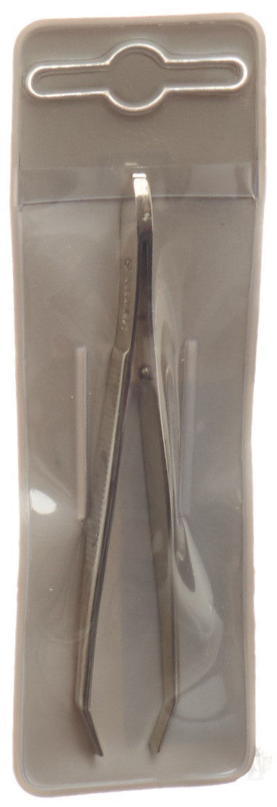 MALTESER Pinzette Ni schmal gebogen 8cm No 10