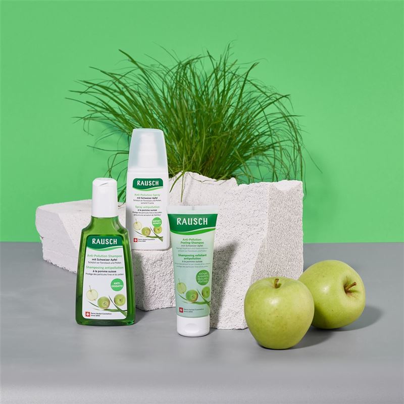 RAUSCH Anti-Pollution-Shamp schw Apfel 200 ml