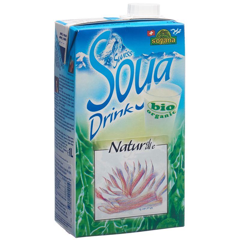 SOYANA SWISS Sojadrink Natur Bio Tetra 1 lt