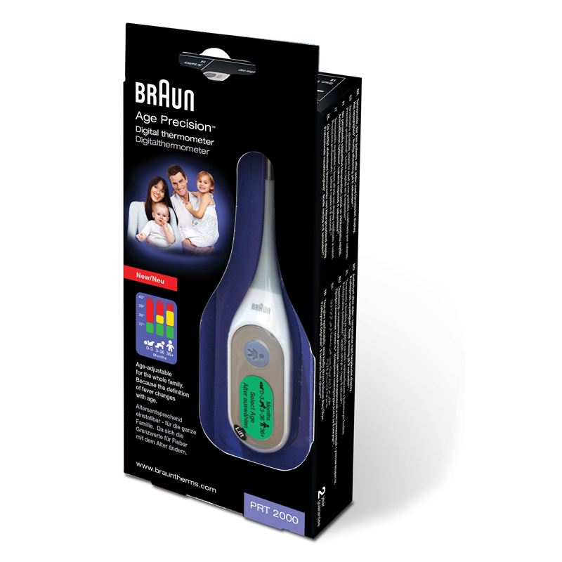 BRAUN AGE PRECISION digital Thermometer PRT 2000