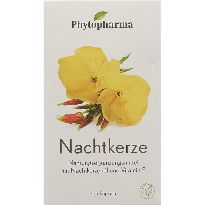 PHYTOPHARMA Nachtkerze Kaps 500 mg 190 Stk