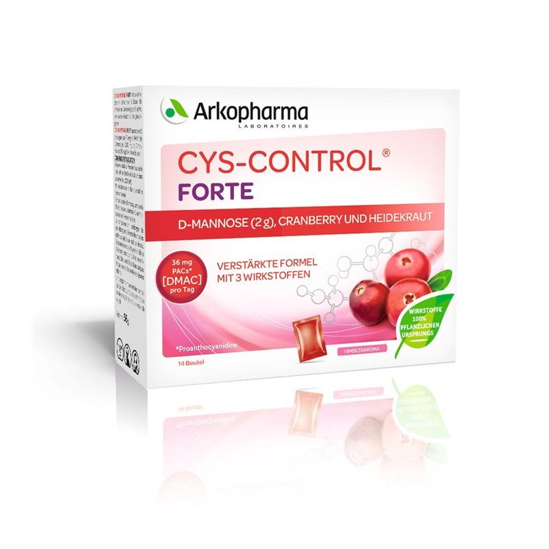 CYS-CONTROL Forte D-Mannose Cranber Heidekr 14 Stk