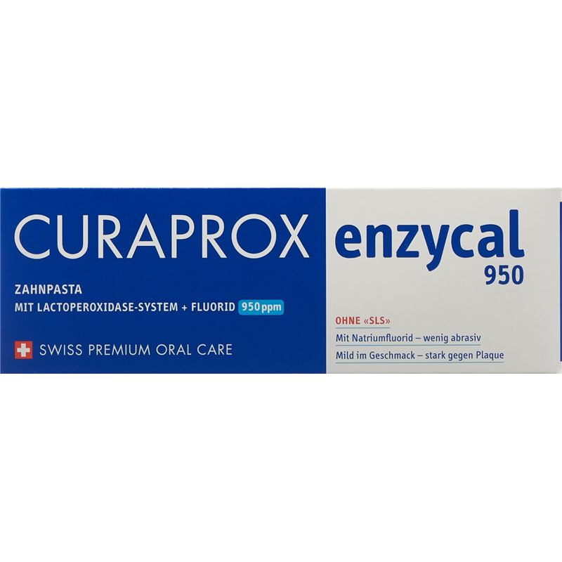 CURAPROX Enzycal 950 Zahnpasta D/F/E 75 ml