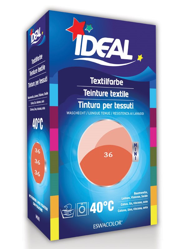 IDEAL MINI Baumwolle Color No36 korall