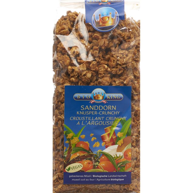 BIOKING Knusper Crunchy Sanddorn 375 g