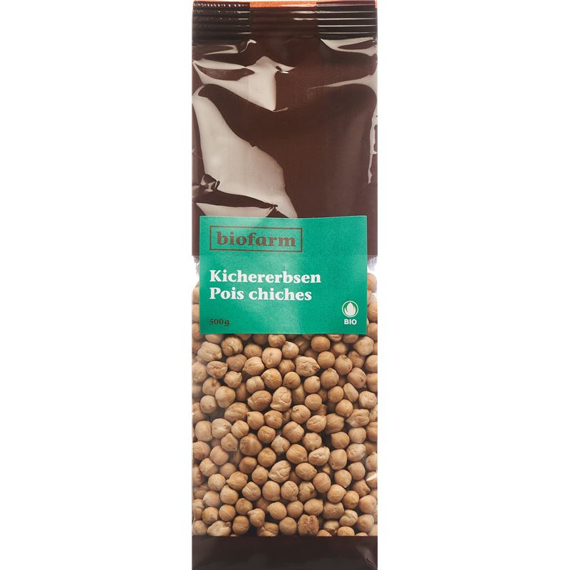 BIOFARM Kichererbsen Knospe Btl 500 g