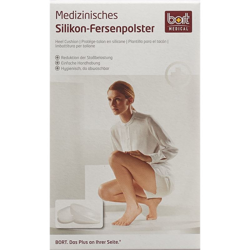 BORT Silikon-Fersenpolster L-44 1 Paar