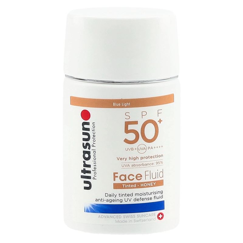 ULTRASUN Face Fluid SPF50+ Tinted HONEY 40 ml