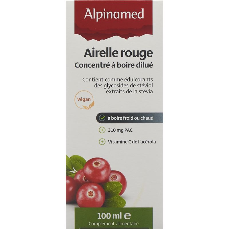 ALPINAMED Preiselbeer Trink-Konzentrat 100 ml