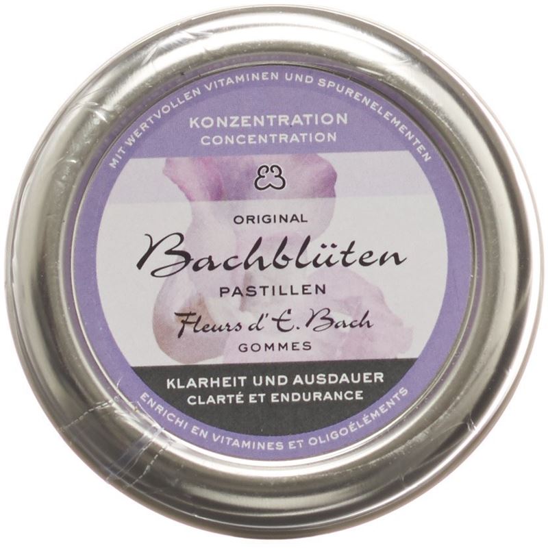 BIOLIGO Dr Bach Pastillen Konzentration Ds 50 g