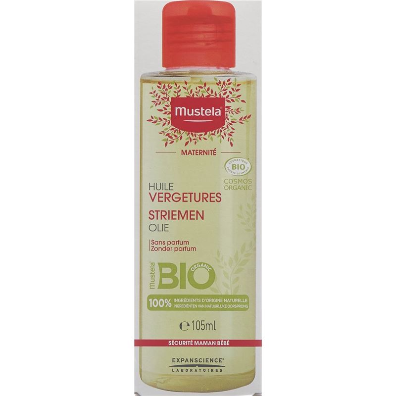 MUSTELA Mutter Schwangersch Str Öl BIO 105 ml