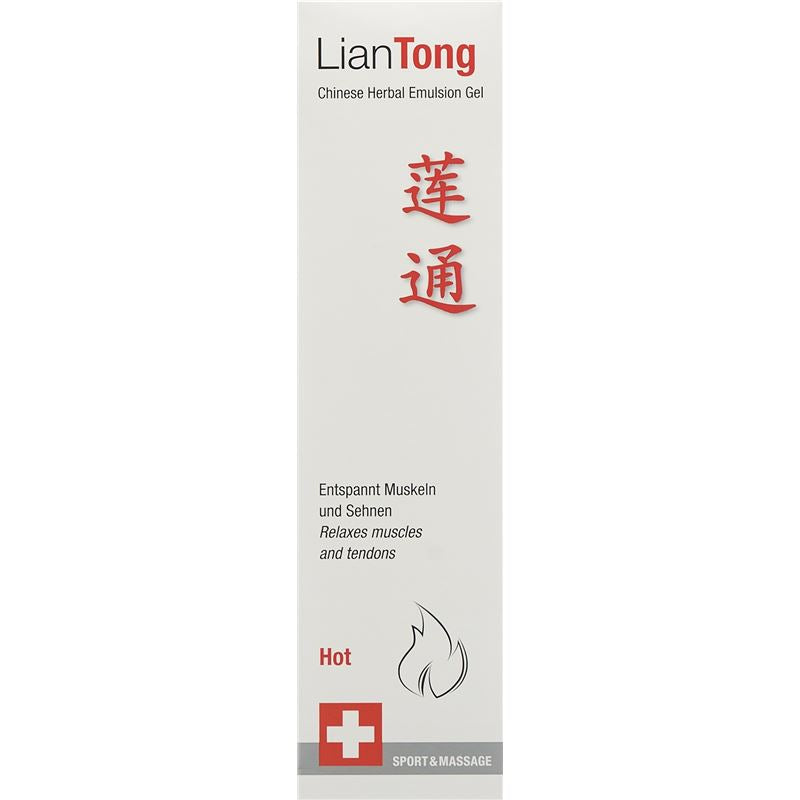 LIANTONG Chinese Herbal Emulsion Gel Hot 75 ml