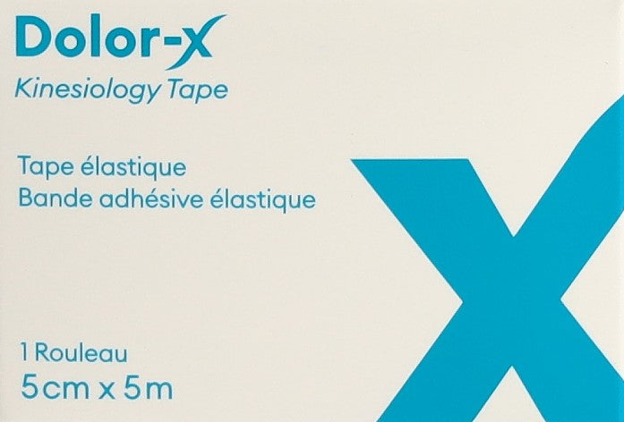 DOLOR-X Kinesiology Tape 5cmx5m blau