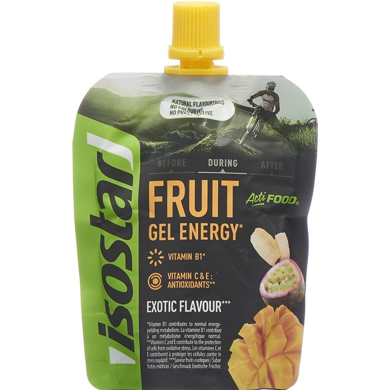 ISOSTAR Actifood Energiekonz Gel Exotic 90 g