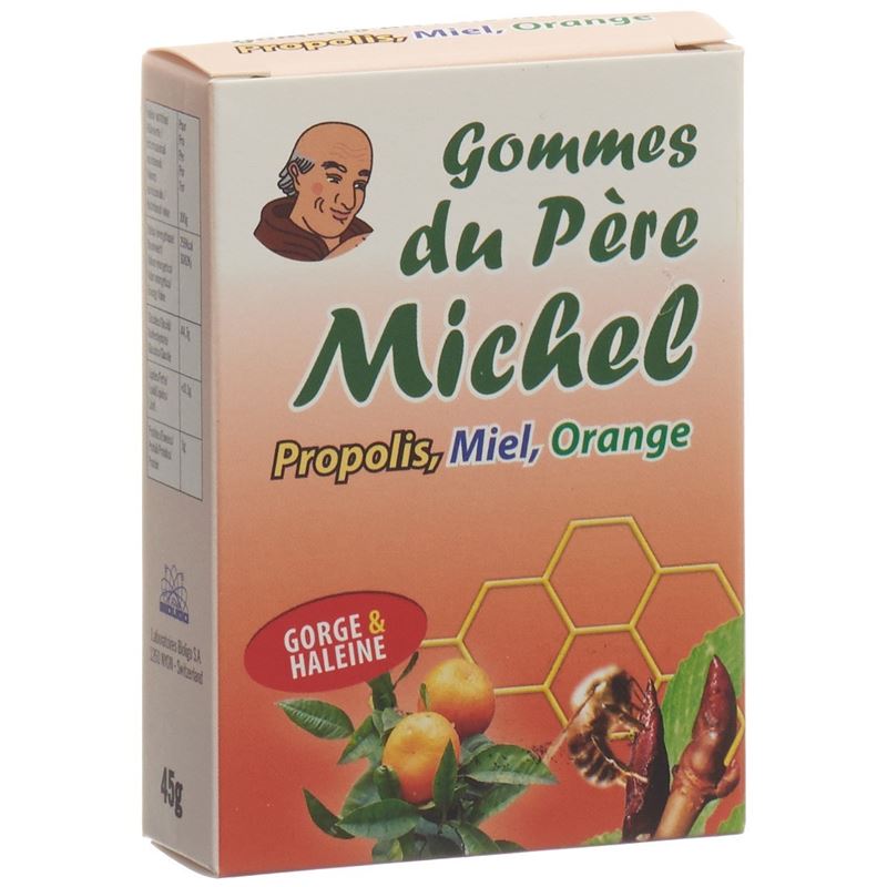 BIOLIGO Gommes du Père Michel Orange 45 g
