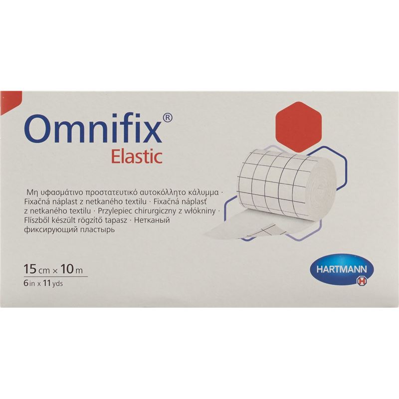 OMNIFIX Fixationsvlies 15cmx10m elast weiss