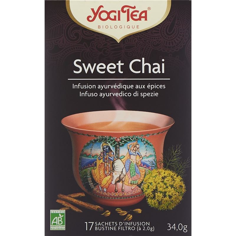 YOGI TEA Sweet Chai 17 Btl 2 g
