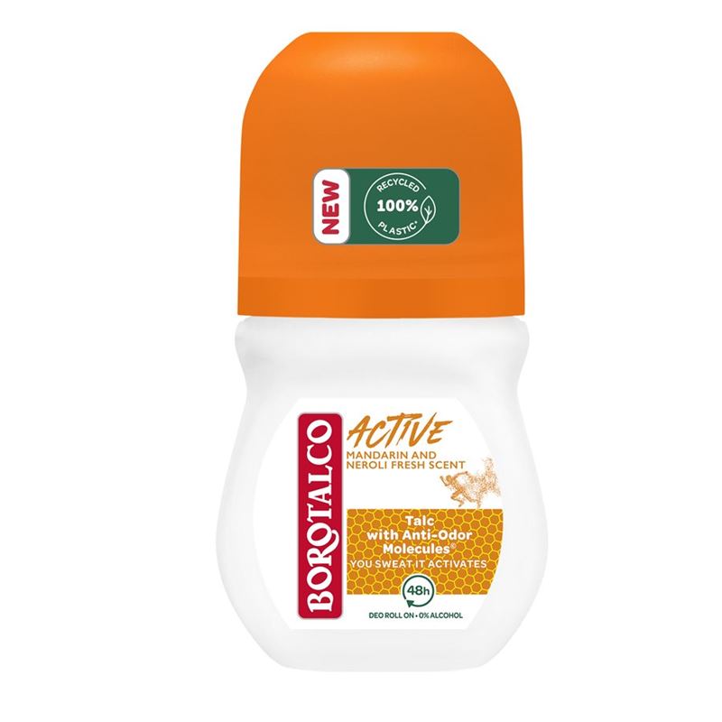 BOROTALCO Deo Active Roll on Mandar Neroli 50 ml