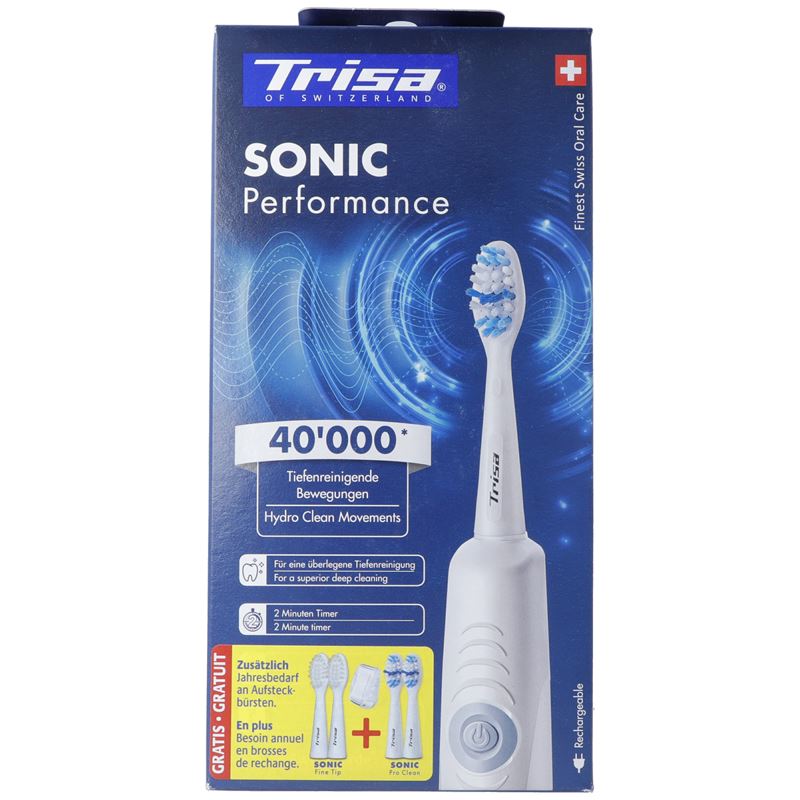 TRISA Sonic Performance Schallzahnb Promo 5 Refils