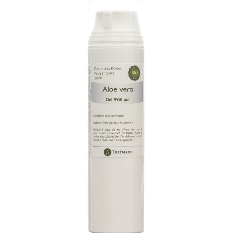 ALOE VERA Gel Haut 99% pur Bio 200 ml