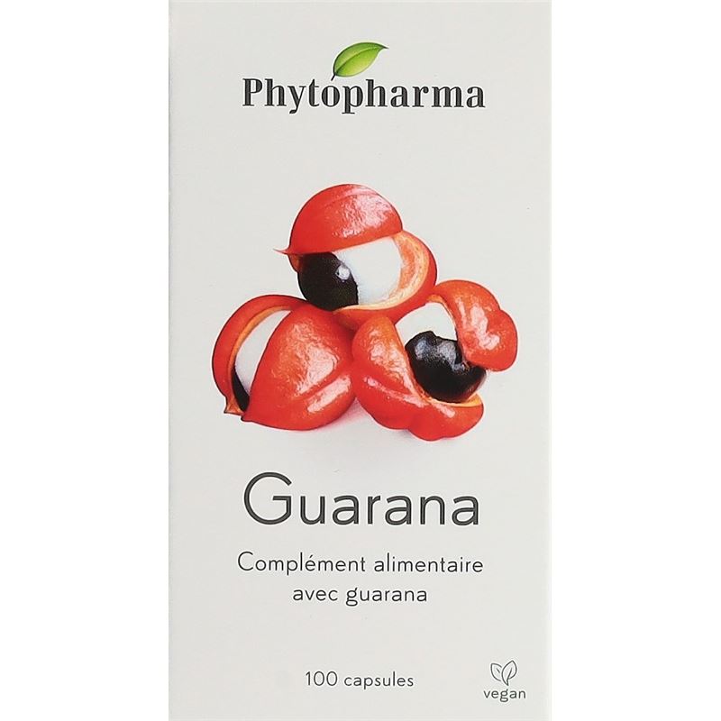 PHYTOPHARMA Guarana Kaps 100 Stk