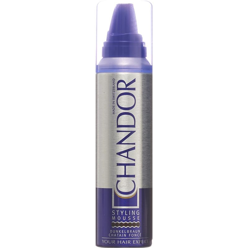 CHANDOR COLOUR Styling Mousse Dunkelbraun 150 ml