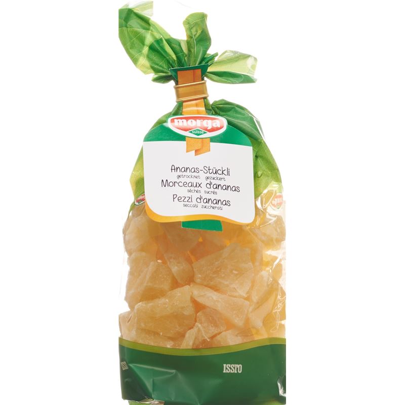 ISSRO Ananas Stücke gezuckert Btl 250 g
