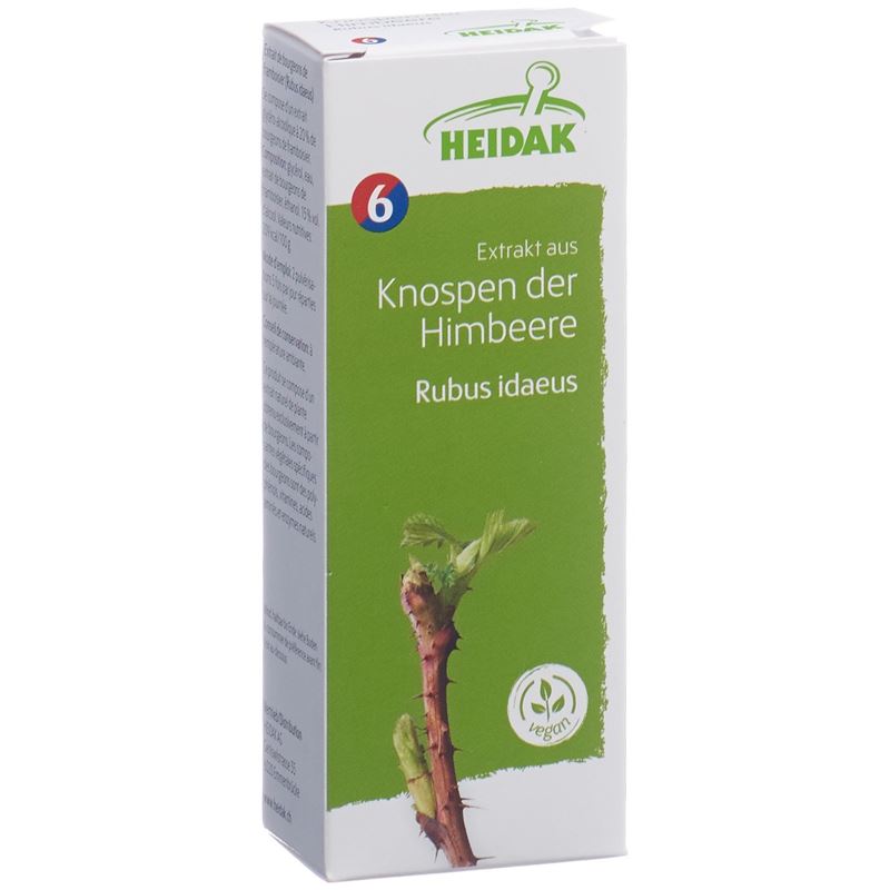 HEIDAK Knospe Himbeere Rub idae Glyc Maz Fl 30 ml
