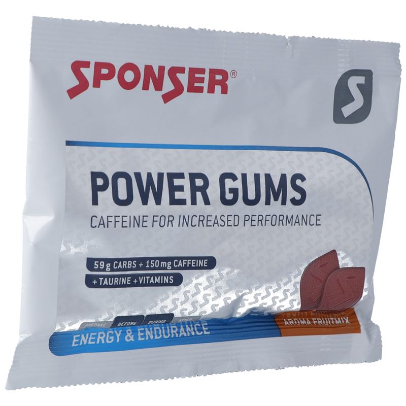 SPONSER Power Gums Fruit Mix Btl 75 g