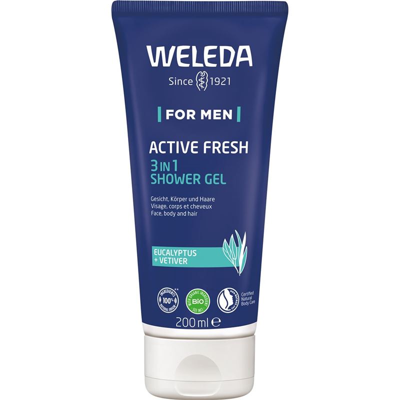 WELEDA FOR MEN Aktiv-Duschgel Tb 200 ml