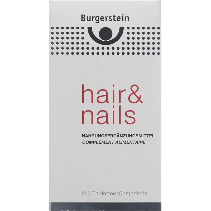 BURGERSTEIN Hair & Nails Tabl 240 Stk