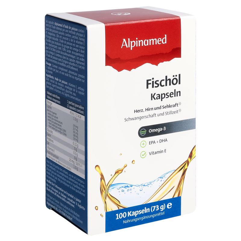 ALPINAMED Fischöl Kaps 100 Stk